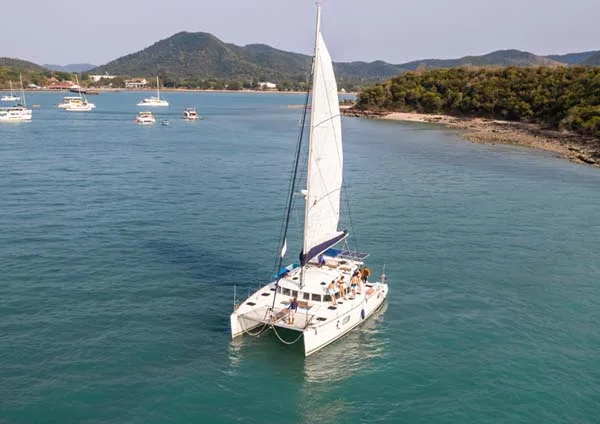 Catamaran yacht type