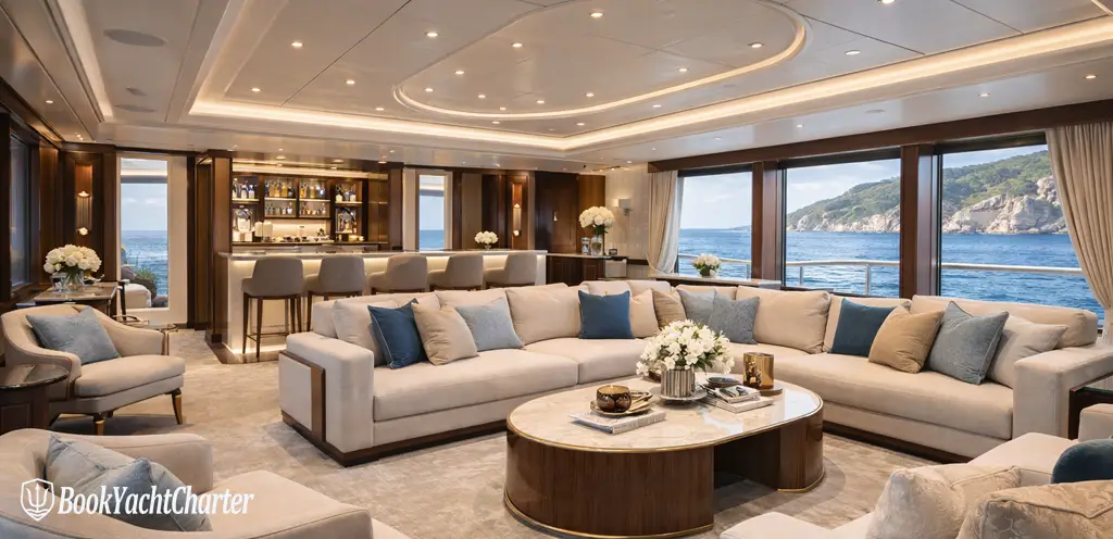 Aquila Ventum sailing superyacht interior