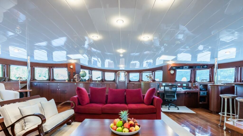 Douce France yacht interior