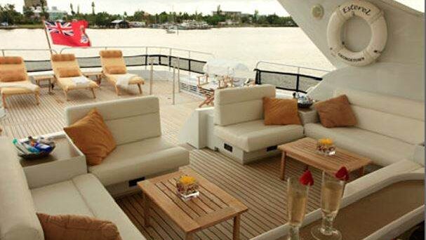 Esterel yacht deck