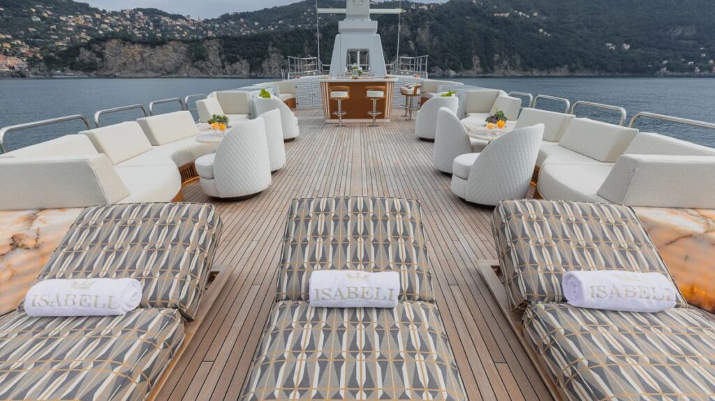 Isabell Princess Of The Sea yacht deck