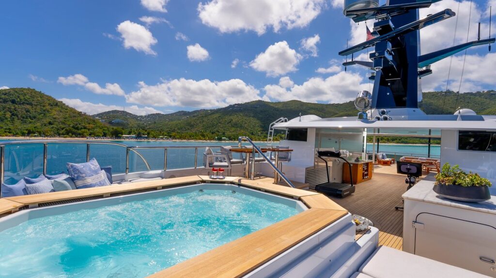 Scott Free yacht deck