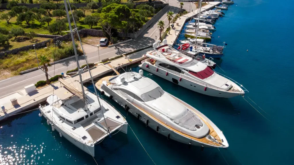 Yacht charter vacation in Greece