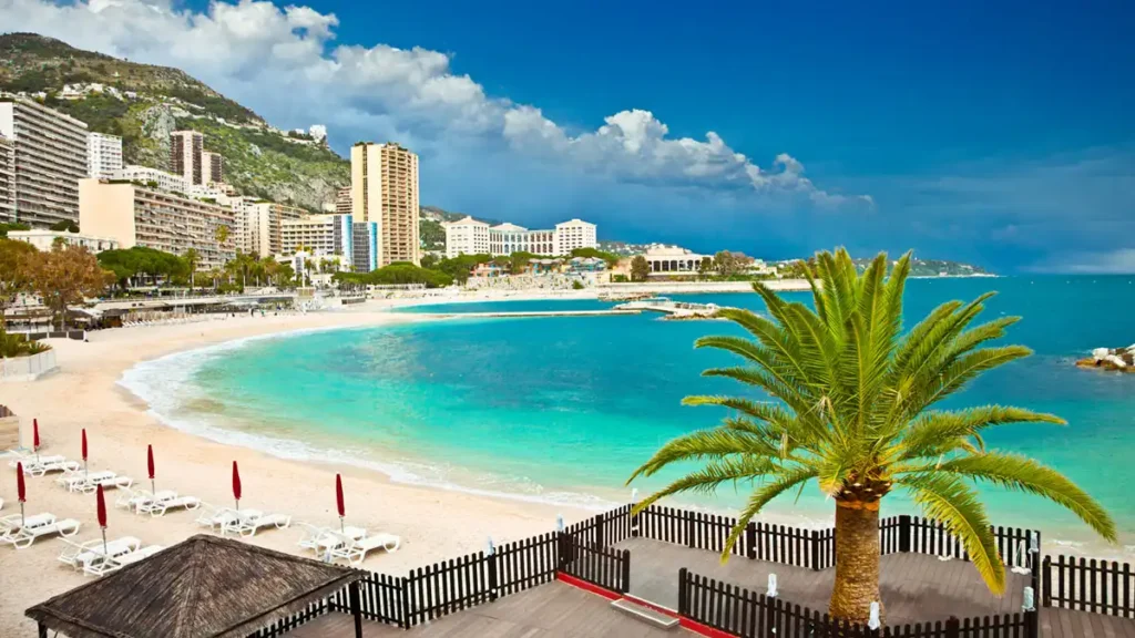 Monaco charter beaches
